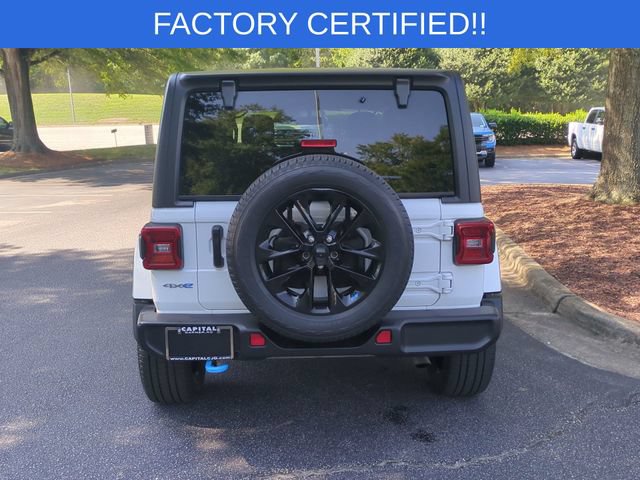 Certified 2022 Jeep Wrangler Unlimited Sahara w/ Cold Weather Group AWD/4WD image 4