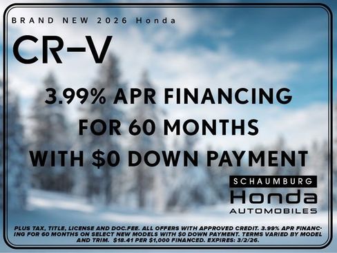 New 2026 Honda CR-V EX image 4