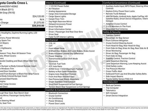 Used 2025 Toyota Corolla Cross L image 7