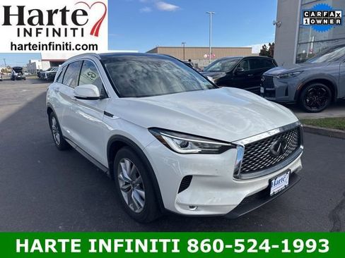 Certified 2022 INFINITI QX50 Luxe w/ Cargo Package image 2