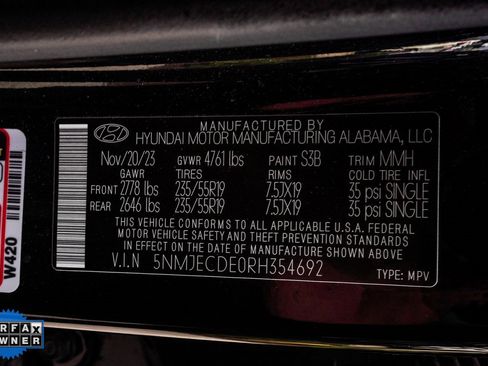 Used 2024 Hyundai Tucson Limited image 29