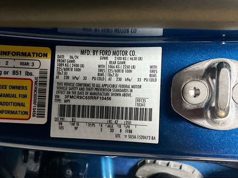 Used 2024 Ford Bronco Sport Outer Banks AWD/4WD image 31