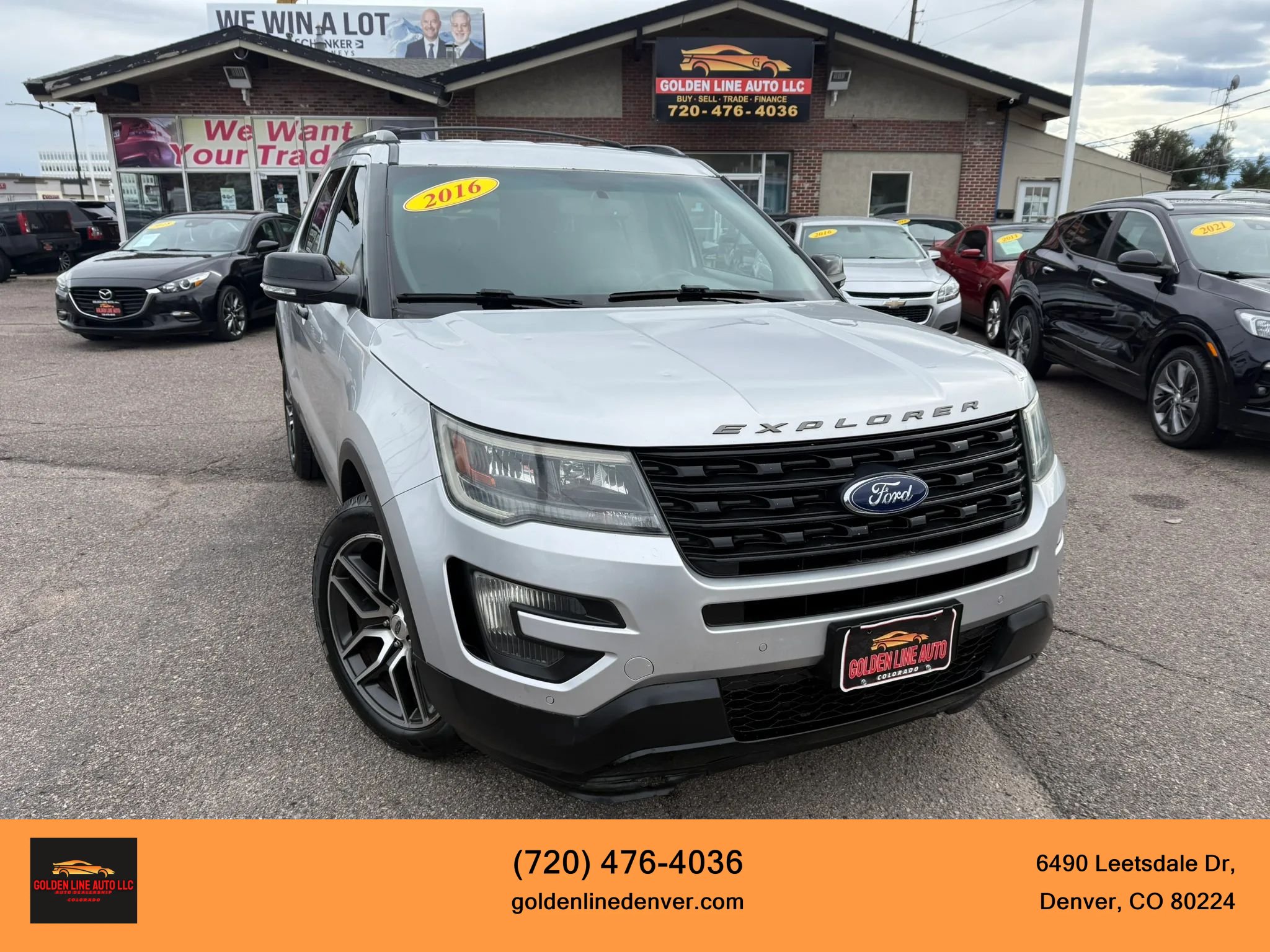 Used 2016 Ford Explorer Sport AWD/4WD image 1