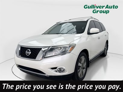 Used 2015 Nissan Pathfinder Platinum w/ Family Entertainment Package