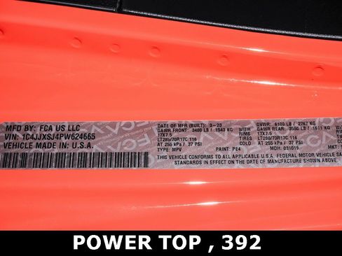 Used 2023 Jeep Wrangler Rubicon 392 image 35