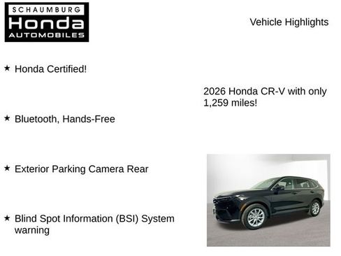 Certified 2026 Honda CR-V EX image 7
