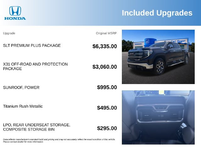 Used 2025 GMC Sierra 1500 SLT w/ SLT Premium Plus Package AWD/4WD image 3
