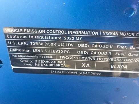 Used 2022 Nissan Sentra SV w/ All-Weather Package FWD image 22