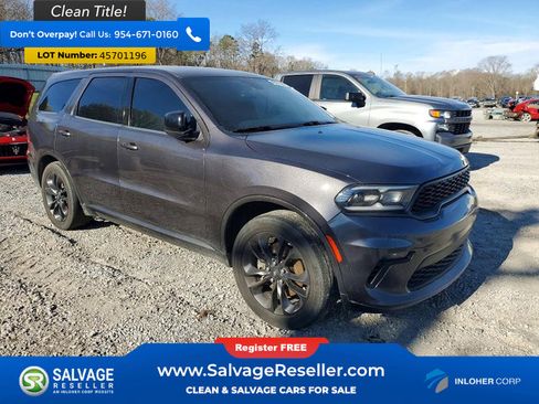 Used 2021 Dodge Durango GT w/ Blacktop Package RWD image 5