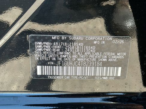 New 2026 Subaru Impreza RS image 41