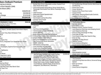 Used 2020 Subaru Outback Premium w/ Popular Package #1