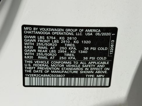 Used 2021 Volkswagen Atlas SEL FWD image 32