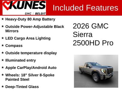 New 2026 GMC Sierra 2500 Pro w/ Convenience Package