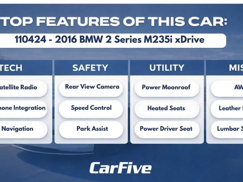 Used 2016 BMW M235i xDrive Coupe AWD/4WD image 30