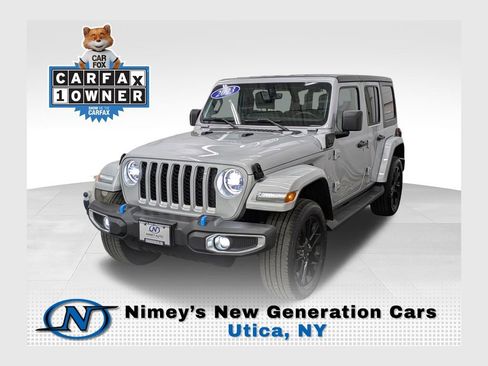 Used 2023 Jeep Wrangler Unlimited Sahara w/ Cold Weather Group AWD/4WD image 1