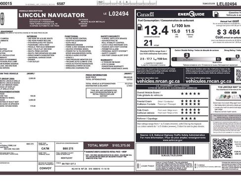 Used 2020 Lincoln Navigator Reserve AWD/4WD image 2