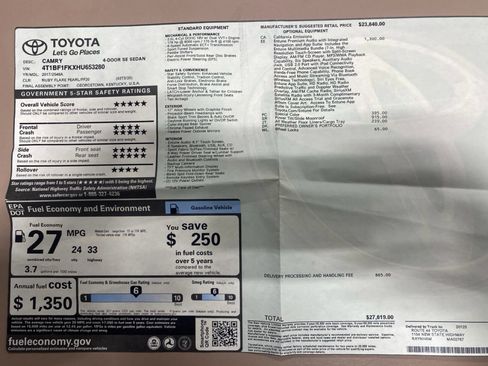 Used 2017 Toyota Camry SE image 30