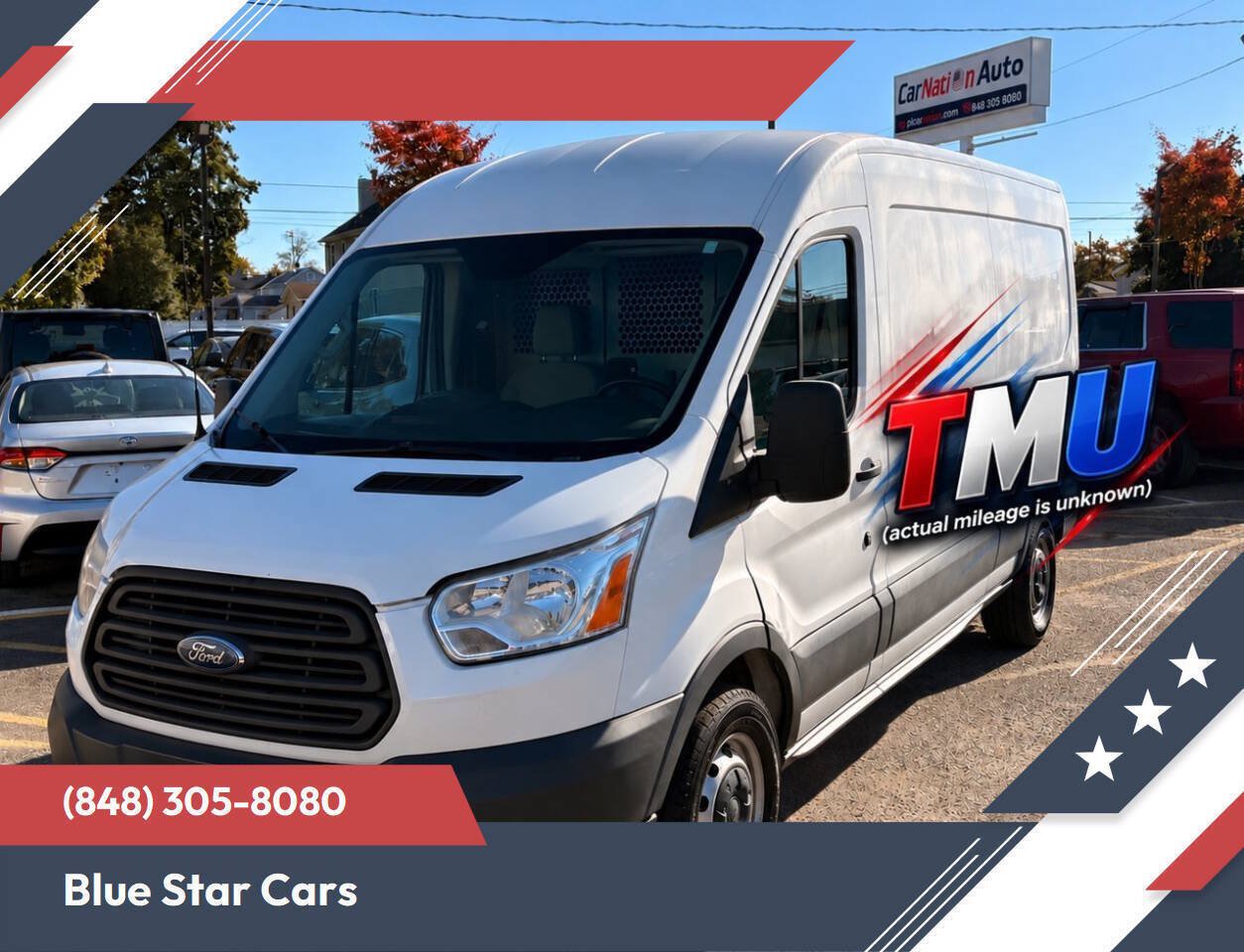 Used 2016 Ford Transit 150 148 Medium Roof w/ Interior Upgrade Package RWD image 1