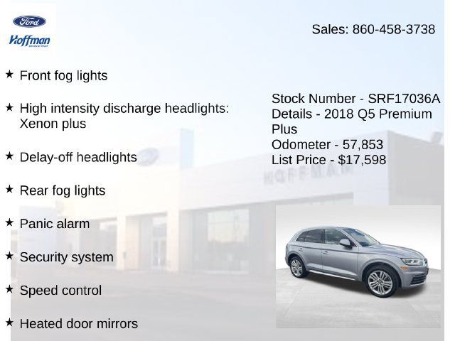 Used 2018 Audi Q5 2.0T Premium Plus AWD/4WD image 25