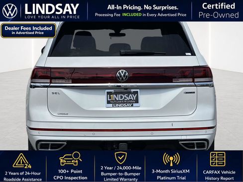 Certified 2024 Volkswagen Atlas SEL Premium R-Line AWD/4WD image 6