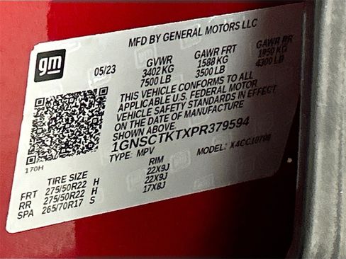 Used 2023 Chevrolet Tahoe High Country image 32