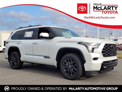 New 2026 Toyota Sequoia Platinum