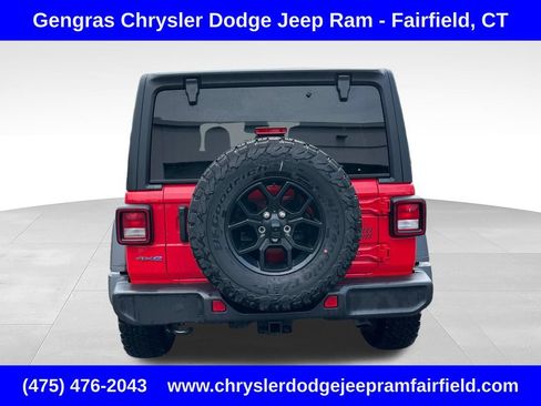 Certified 2025 Jeep Wrangler Unlimited Sport S 4xe AWD/4WD image 6