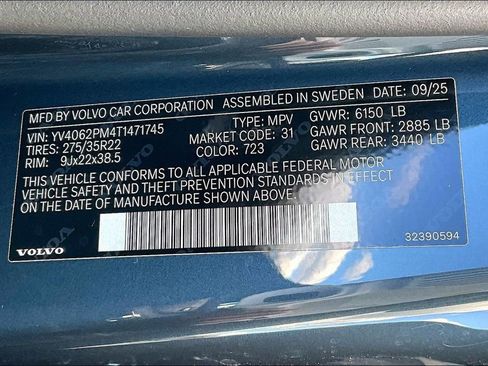 New 2026 Volvo XC90 B6 Ultra w/ Protection Package image 8