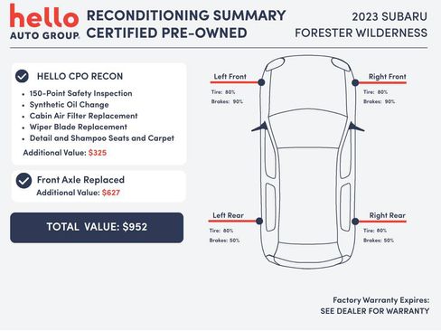 Certified 2023 Subaru Forester Wilderness image 3