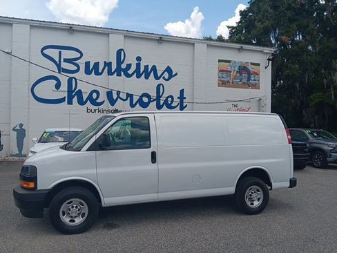 Used 2023 Chevrolet Express 2500 Work Van 3D Cargo Van w/ Driver Convenience Package image 1