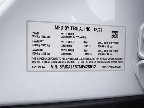 Used 2021 Tesla Model S Long Range image 29