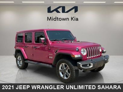 Used 2021 Jeep Wrangler Unlimited Sahara