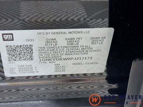 Used 2023 Chevrolet Traverse LT AWD/4WD image 39