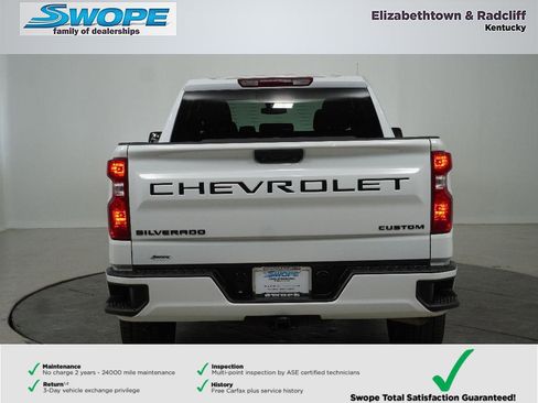 Used 2025 Chevrolet Silverado 1500 Custom w/ LPO, Dark Essentials Package image 4
