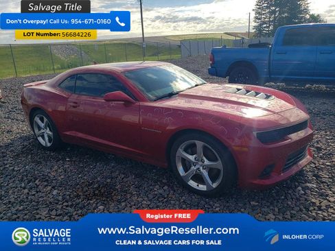 Used 2015 Chevrolet Camaro SS w/ RS Package RWD image 5