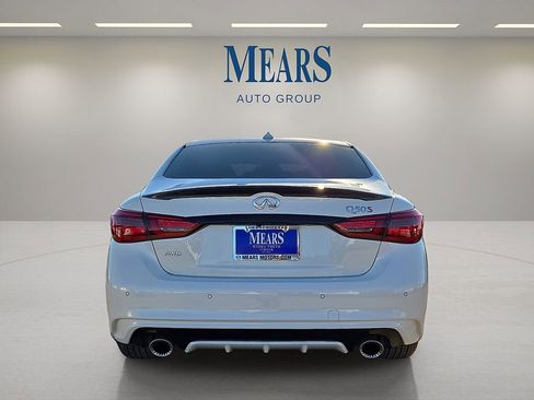 Used 2023 INFINITI Q50 Red Sport 400 w/ Carbon Fiber Package image 4