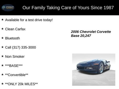 Used 2006 Chevrolet Corvette Base w/ Preferred Equipment Group image 9