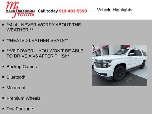 Used 2019 Chevrolet Suburban LT AWD/4WD image 5