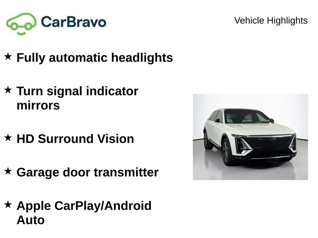 Certified 2024 Cadillac Lyriq Luxury AWD/4WD image 9