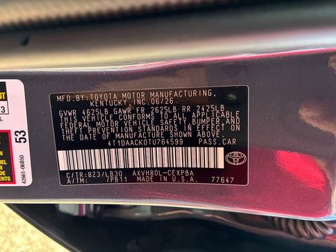 New 2026 Toyota Camry XSE FWD image 36