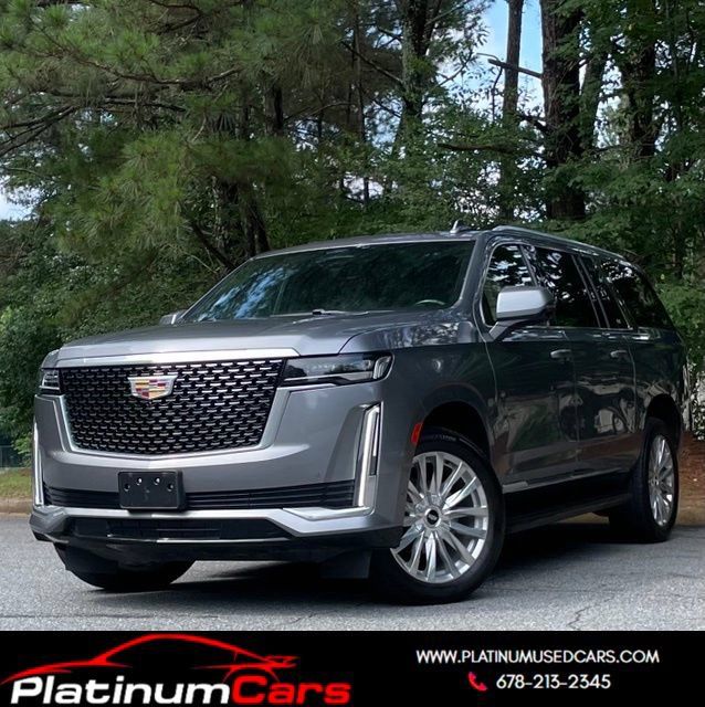Used 2021 Cadillac Escalade ESV Premium Luxury AWD/4WD image 1
