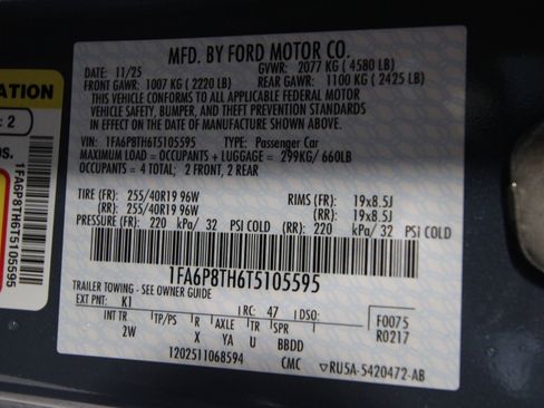 New 2026 Ford Mustang Coupe image 36