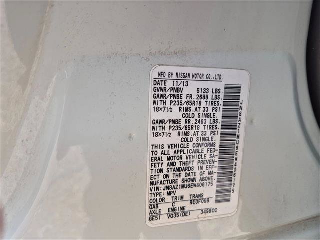 Used 2014 Nissan Murano SV w/ Value Package FWD image 16