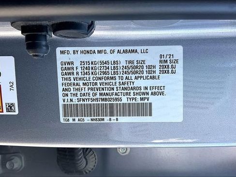 Used 2021 Honda Pilot Touring image 16