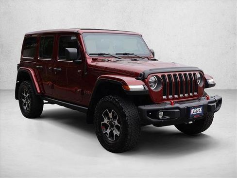 Used 2022 Jeep Wrangler Unlimited Rubicon w/ Steel Bumper Group image 3