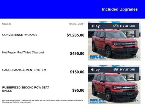 Used 2022 Ford Bronco Sport Big Bend w/ Convenience Package AWD/4WD image 5