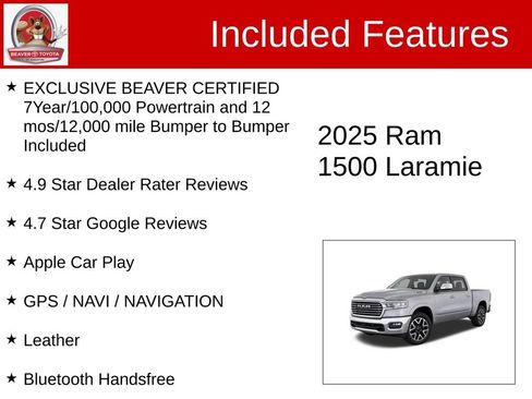 Used 2025 RAM 1500 Laramie AWD/4WD image 4