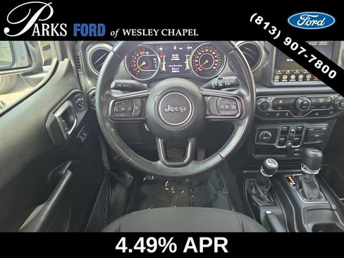 Used 2022 Jeep Wrangler Unlimited Sport AWD/4WD image 11