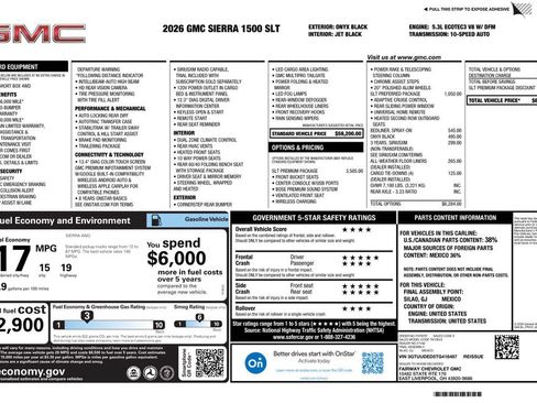 New 2026 GMC Sierra 1500 SLT w/ SLT Premium Package AWD/4WD image 4