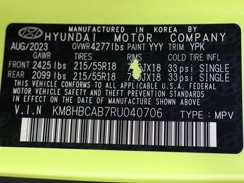 Used 2024 Hyundai Kona SEL AWD/4WD image 27